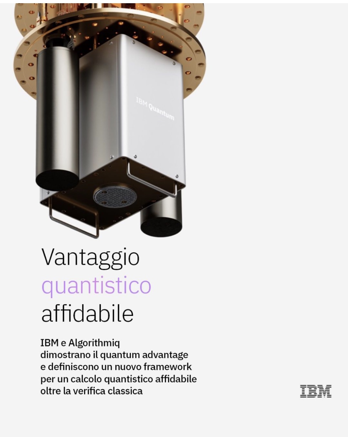 IBM Quantum — Vantaggio quantistico affidabile